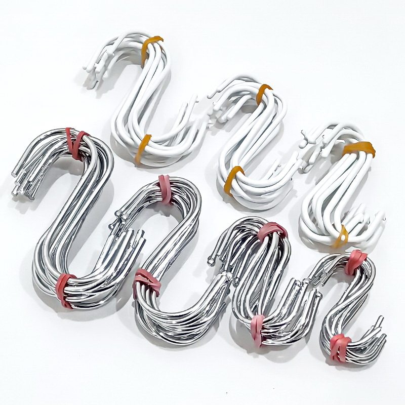 挂钩电镀钩衣钩铁货架小商品网片钩浸展会挂钩