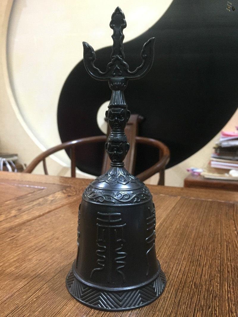 吾舍道家铜铃辟邪道士三叉用品帝钟手工天蓬其他特色工艺品