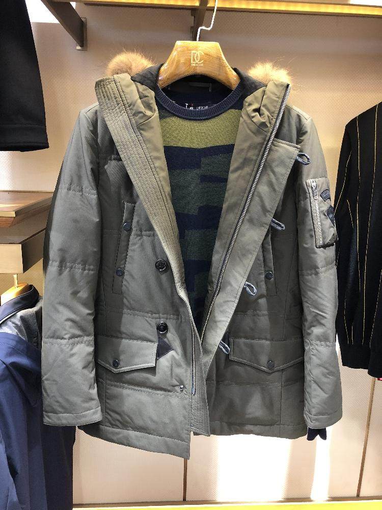 迪赛deicae男装正品国内代购秋冬羽绒服外套6854122-21羽绒服