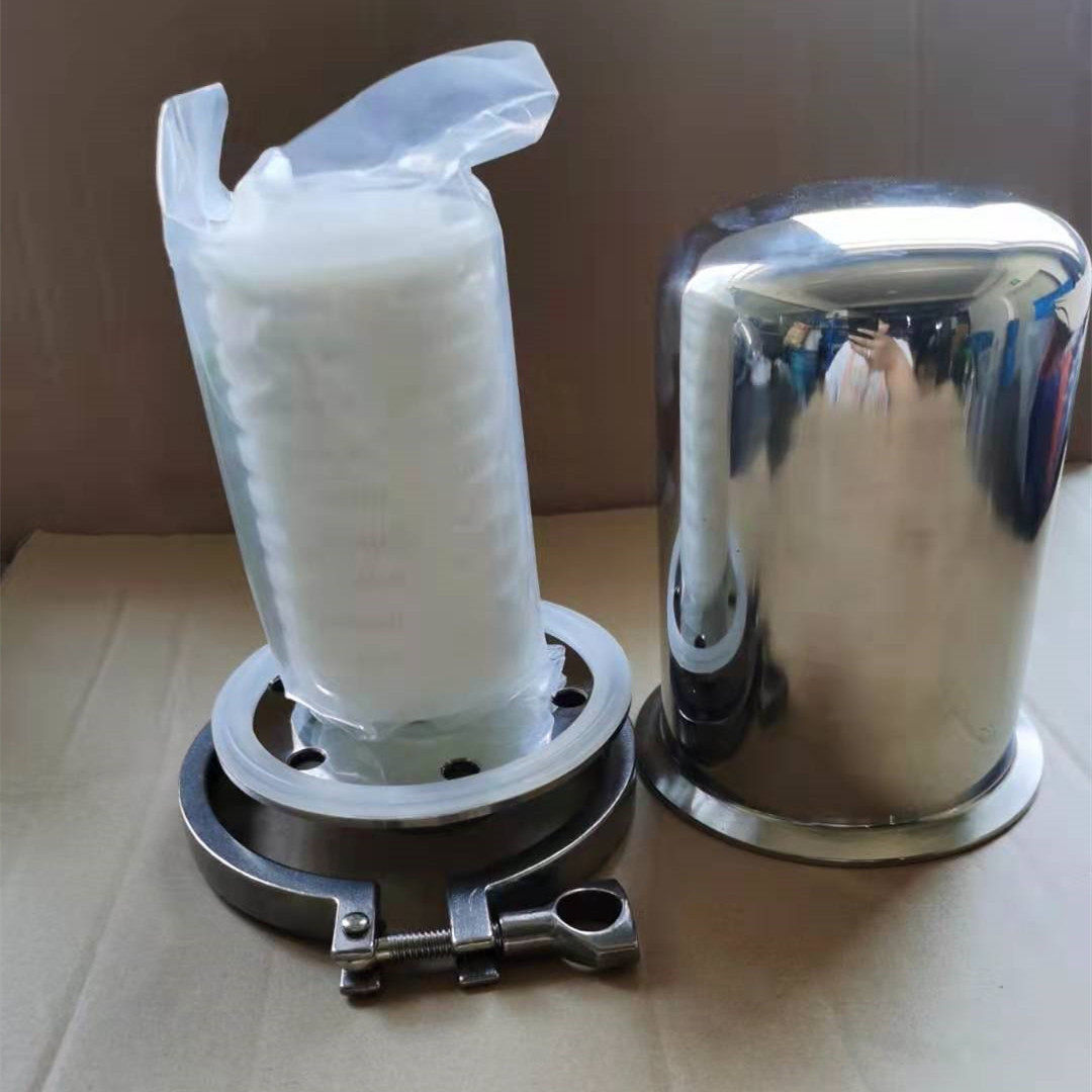 呼吸器快装不锈钢空气5英寸无菌过滤器储罐呼吸阀呼吸器