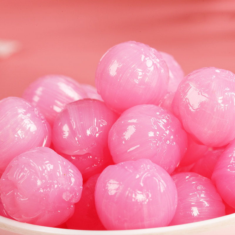 糖果白桃水果汁硬糖水蜜桃味白桃糖结婚喜糖批发糖果