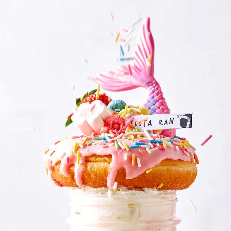 万卓彩针糖朱古力巧克力彩色糖珠烘焙蛋糕甜甜圈装饰糖七彩色糖粒