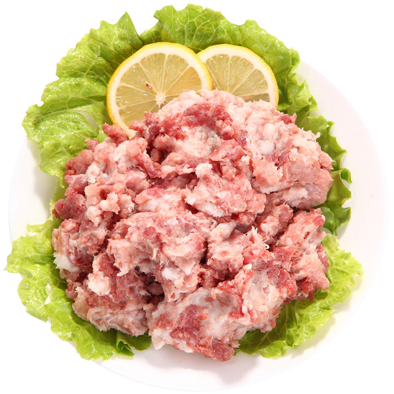 猪肉金蝉t7肉泥1斤肉馅大别山新鲜冷冻农家生猪肉