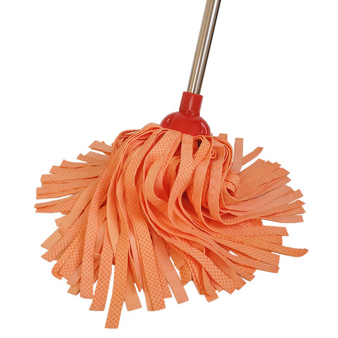 奥克林鹿皮巾拖把圆头拖布家用墩布麂皮一拖净传统吸水pva包邮