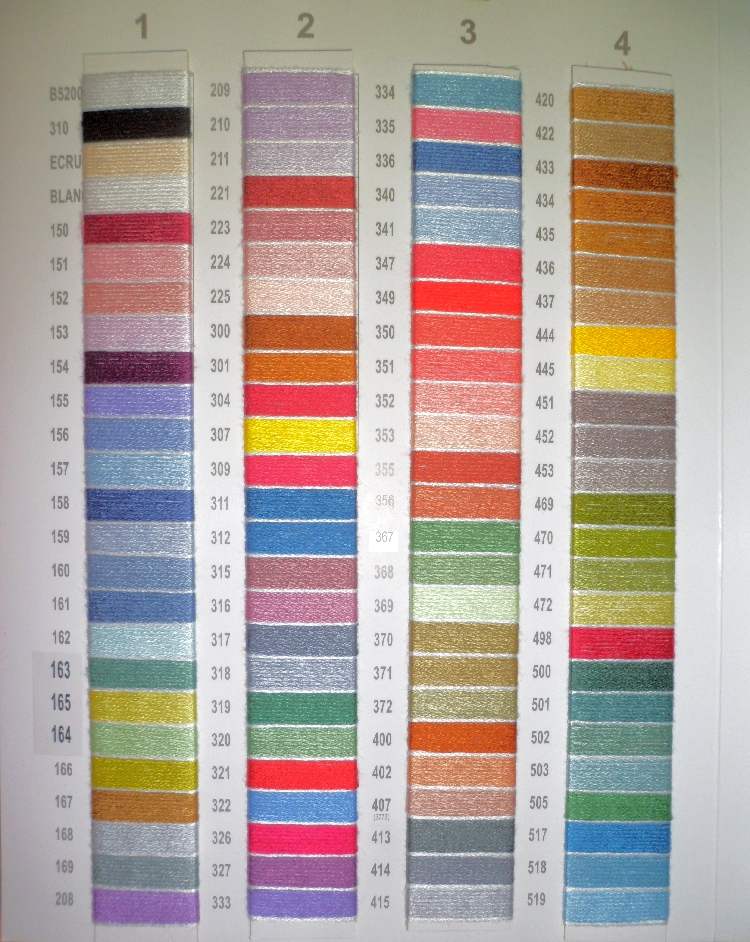 丝线十字绣配线补线进口丝光光线高级线号绣花线绣线