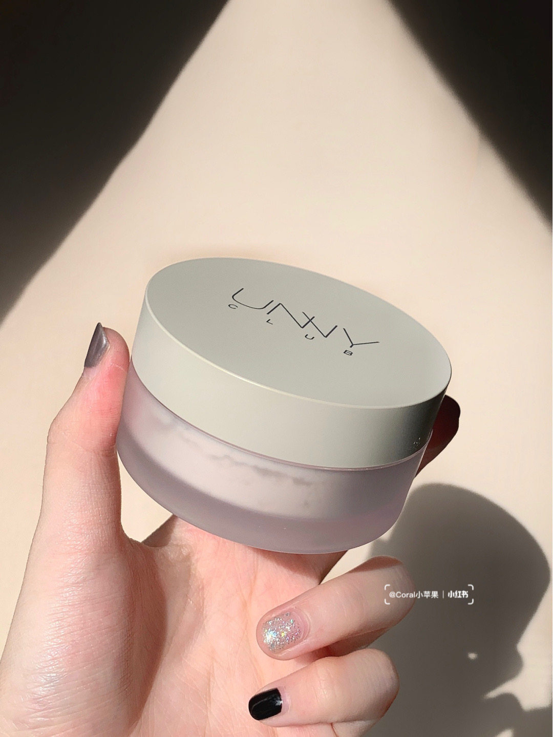 unny星钻散粉正品珠光带闪蜜粉控油定妆持久防汗水防脱妆自然遮瑕