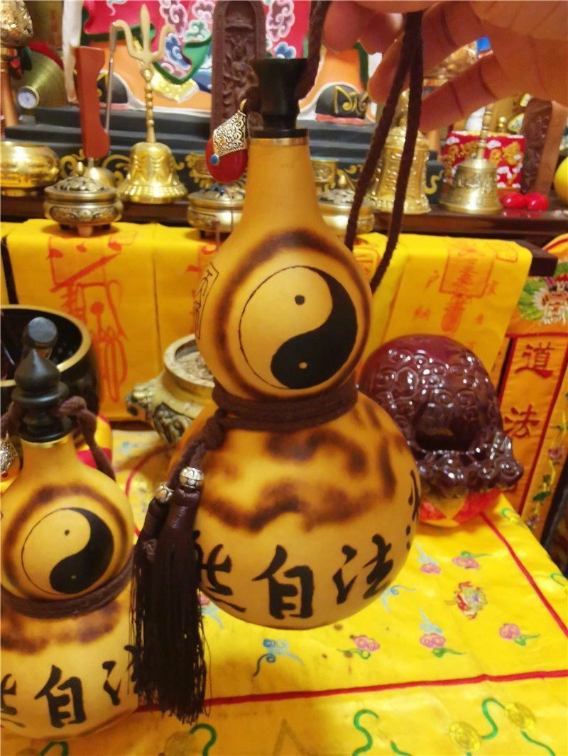 葫芦用品道法自然太极文化品道家装手工道教工艺品