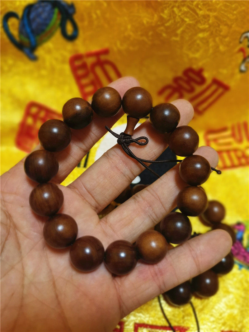 道家枣木手雷击用品枣木念珠流珠念经木雕