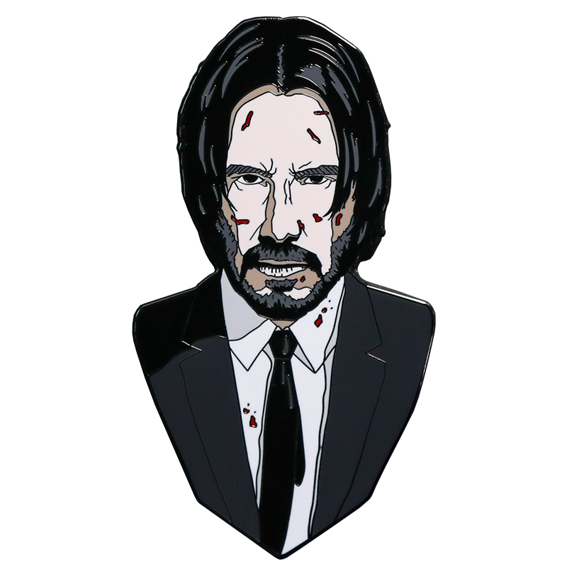 ltnc自制原创johnwick杀神胸针基努疾速追杀胸针