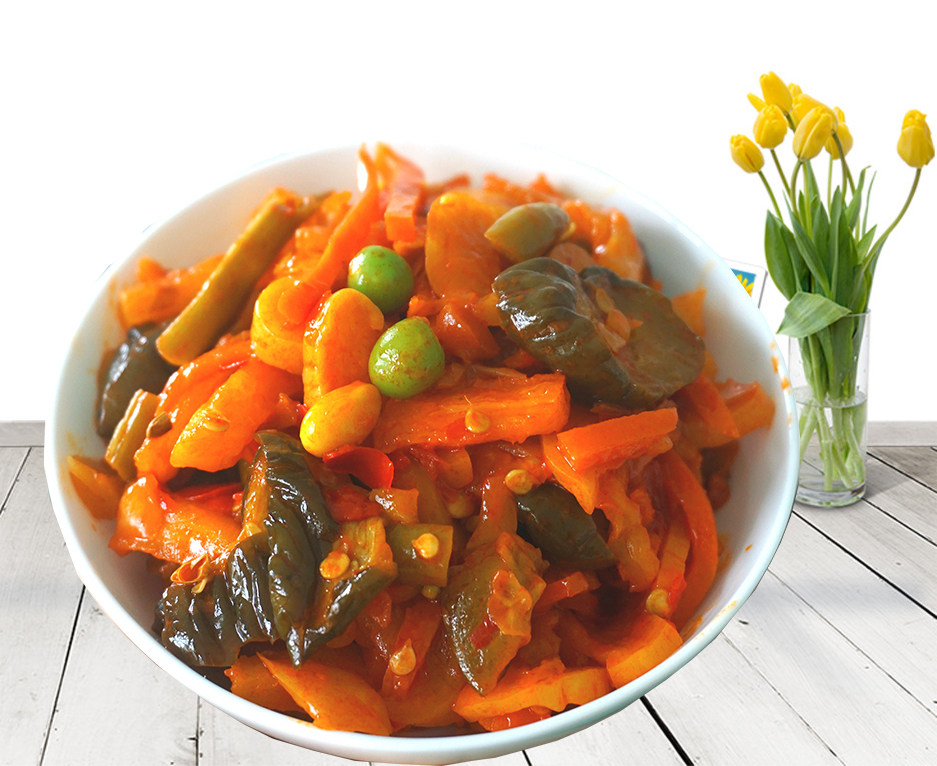 八宝9斤酸辣香辣咸菜散装黄瓜萝卜青豆辣椒酱菜