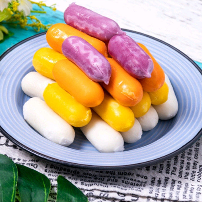 火锅亲亲2500g丸子关东麻辣烫串香旋转配菜炫彩年糕