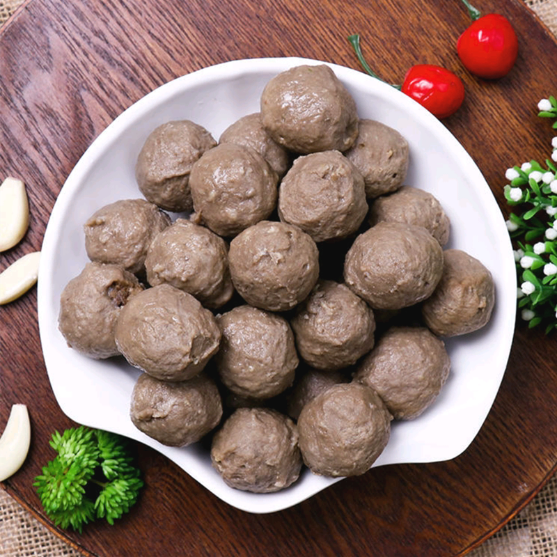 百洋香港撒尿牛丸5斤装麻辣烫关东火锅牛肉肉丸牛丸