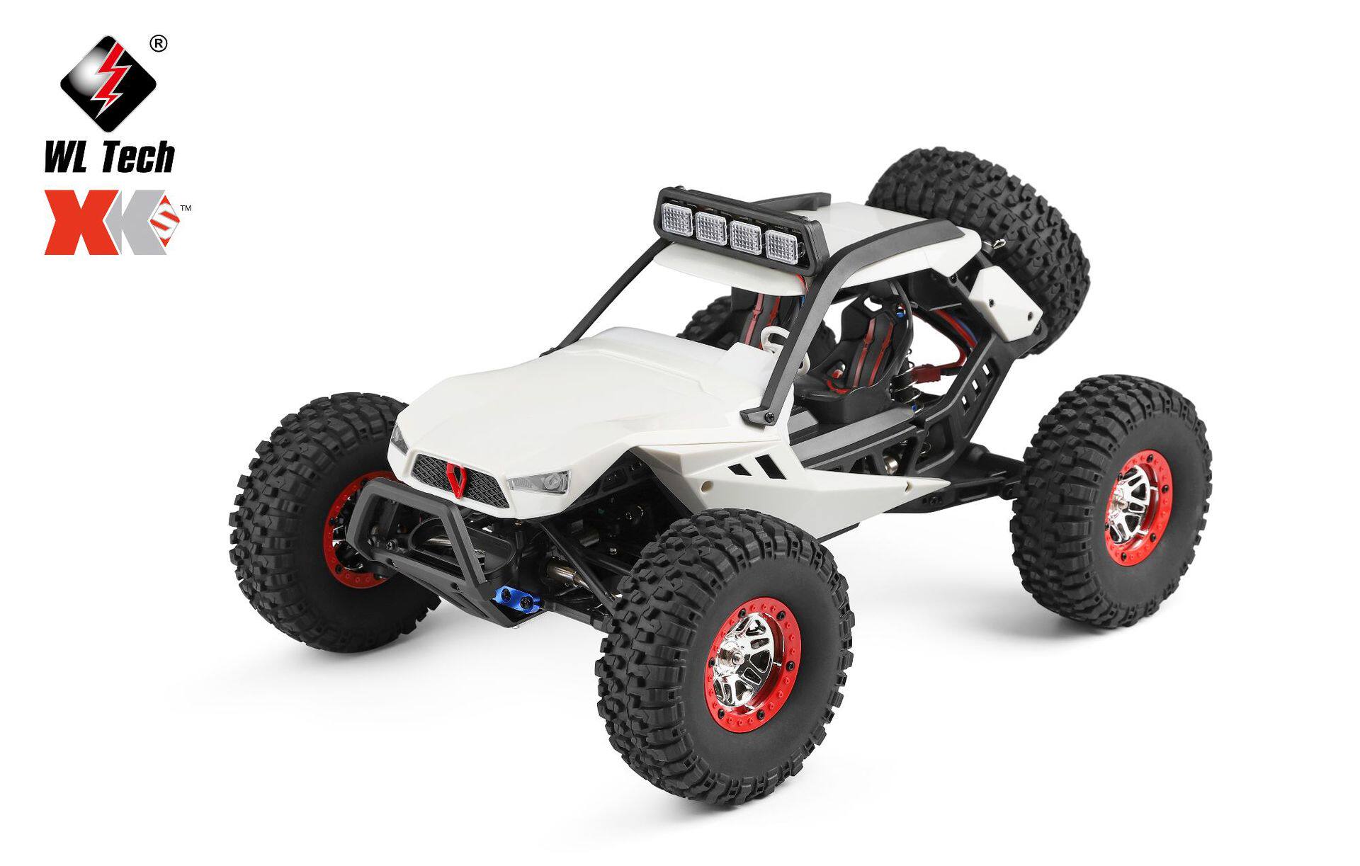 伟力高速型车模型rc专业越野大脚12429攀爬电动