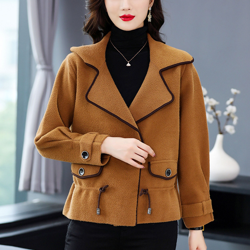 外套女春秋款时尚短款小西装上衣2022新款秋冬爆款小个子洋气女装