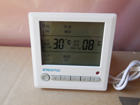 正品亿林温控器AC803中央空调液晶温控开关温度控制器液晶面板 - 图0