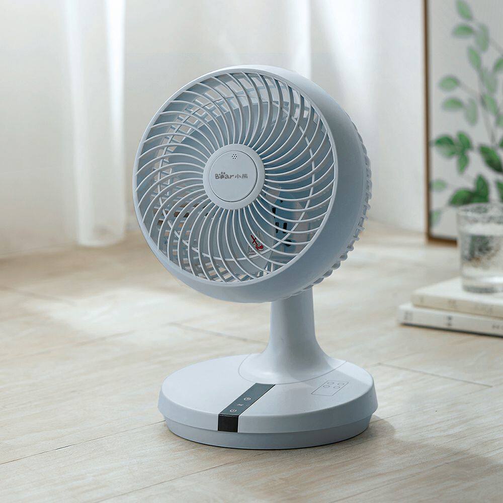 小熊空气循环涡轮对流扇风风扇办公室桌面静音空气循环扇