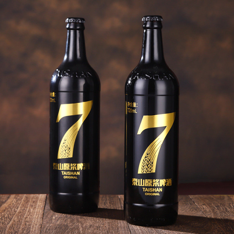 泰山原浆啤酒金色7天生啤全麦七天精酿高浓度鲜啤