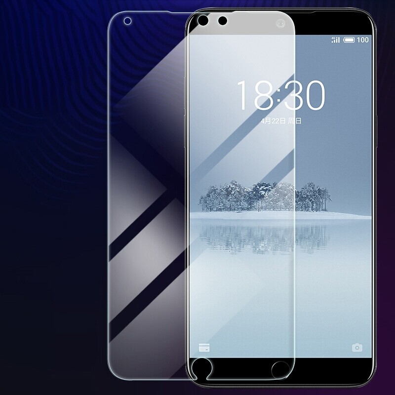 魅族刚化防爆meizu15透明屏保546英寸保护膜m15手机手机贴膜