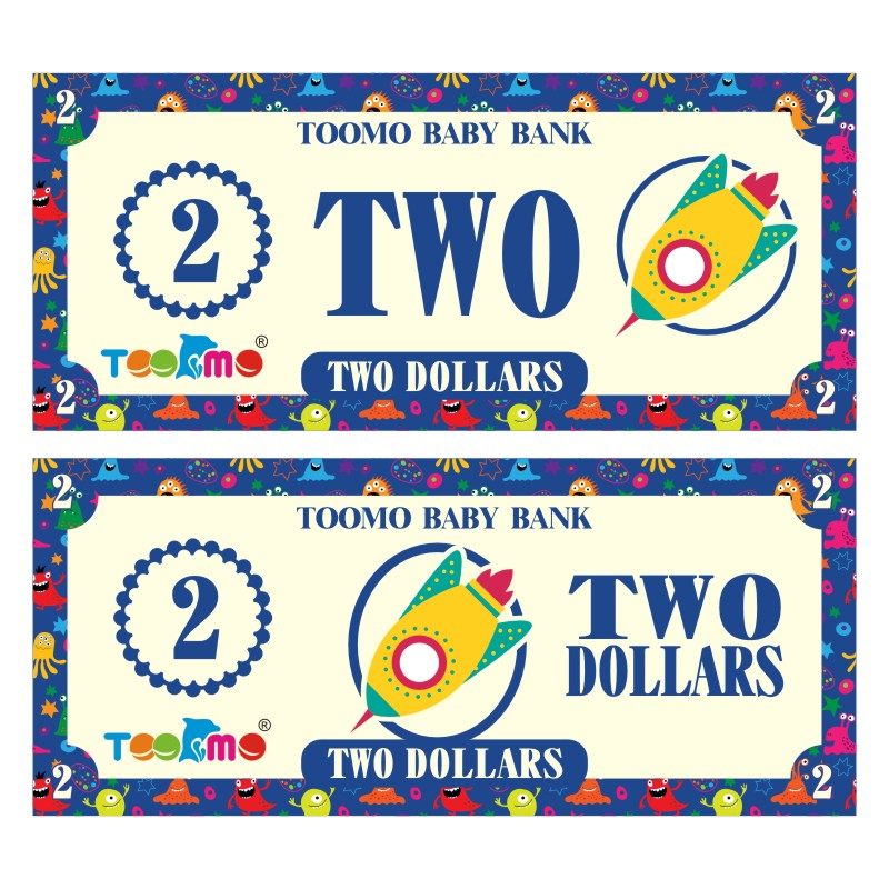 学习币幼儿园游戏币奖励币玩具纸币代币券儿童纸币儿童币