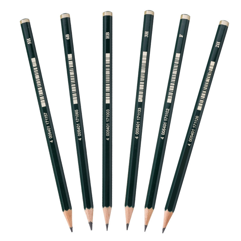 铅笔正品绘画铁盒hb8b6b4b2b专用铅笔