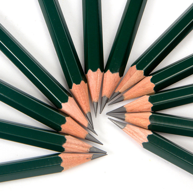 德国辉柏嘉1190素描铅笔铁盒套装美术绘画绘图铅笔