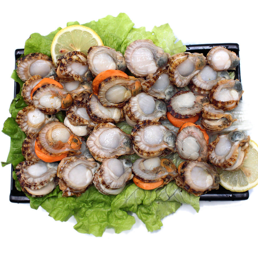 星渔去壳扇贝肉冷冻新鲜鲜活海鲜水产野生速冻即食蒜蓉粉丝贝1斤
