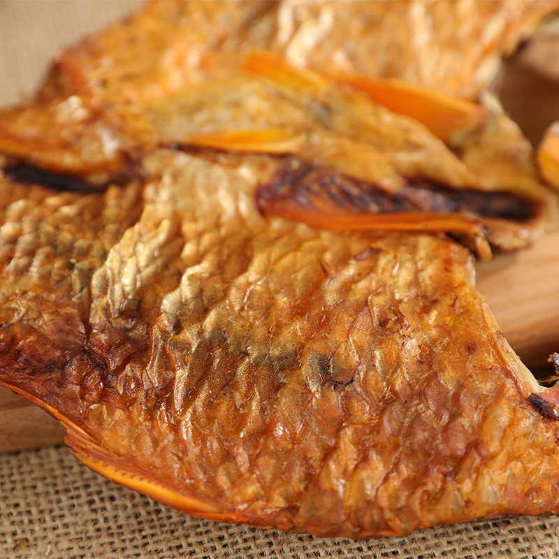 青田特色田鱼干500g礼盒装红田鱼稻田稻花鱼农家自制干货