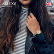 Adexe Watch Women's Simple Temperament Ins Style Light Luxury Women's Watch Square Plate Small Green Watch Women's Watch Is Retro Adexe Watch Women's Simple Temperament Ins Style Light Luxury Women's Watch Square Plate Small Green Watch Women's Watch Is Retro