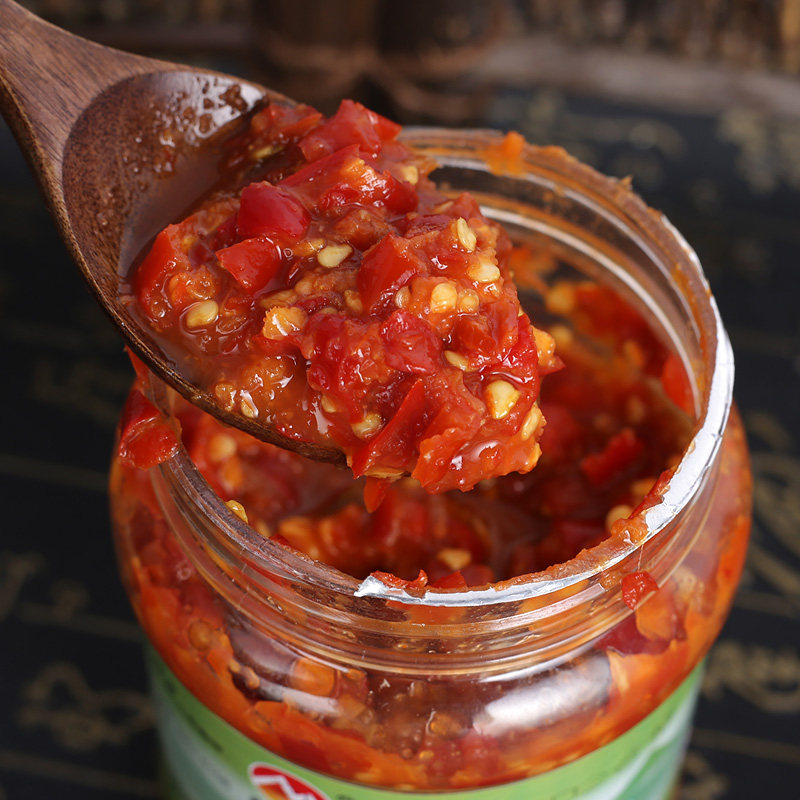 云南特产农家酸辣子糟辣子手工自制勐野江调料下饭菜500g磨黑古镇