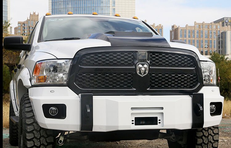 09-18年道奇公羊前杠ram1500可按绞盘前杠保险杠保险杠