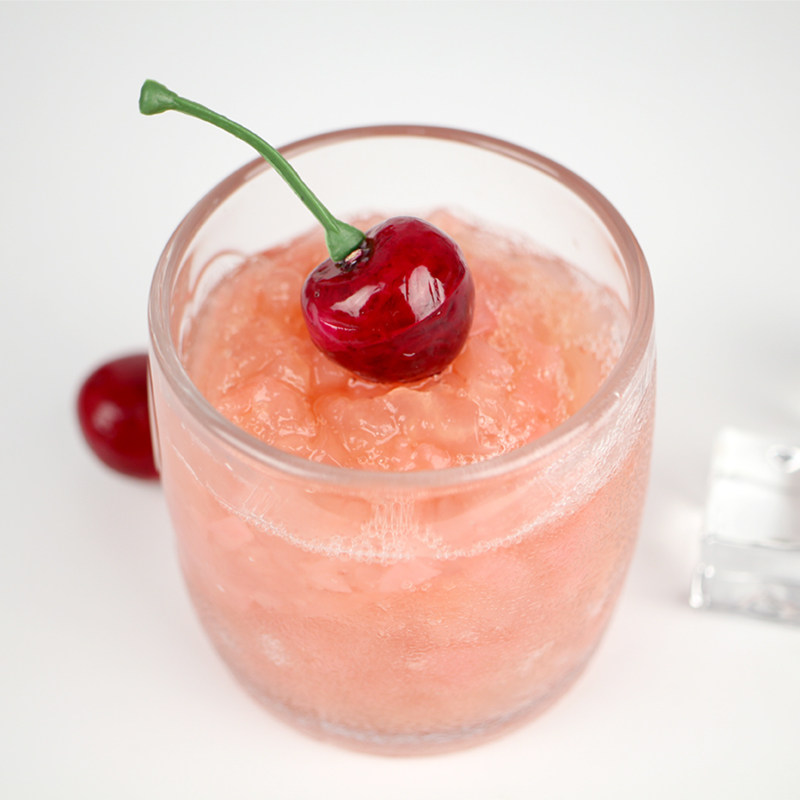 喜芝皇桃果肉型果冻500g奶茶茶店原料果茶添加物果冻