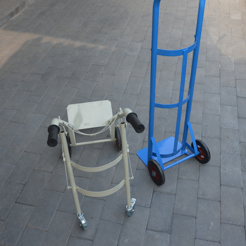 气瓶推车气罐手推车电焊乙炔搬运钢瓶医用氧气平板手推车