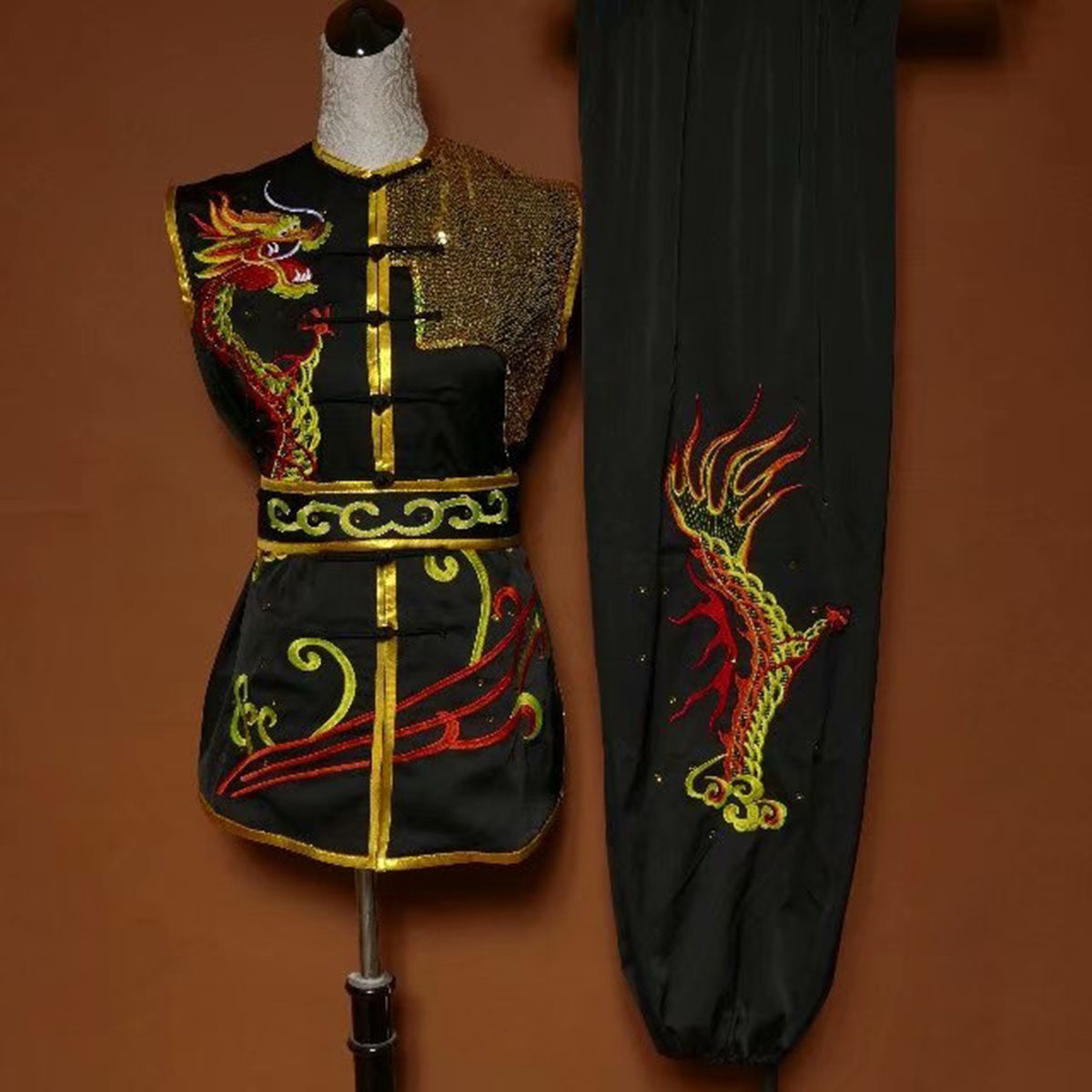 表演南拳太极武术竞赛服装演出服男女新款比赛服太极服