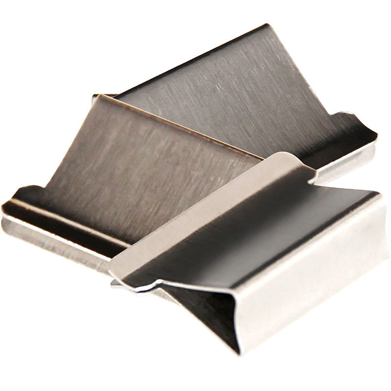 得力8592推夹器补充装 夹纸器文件夹整理夹子大容量可夹40页