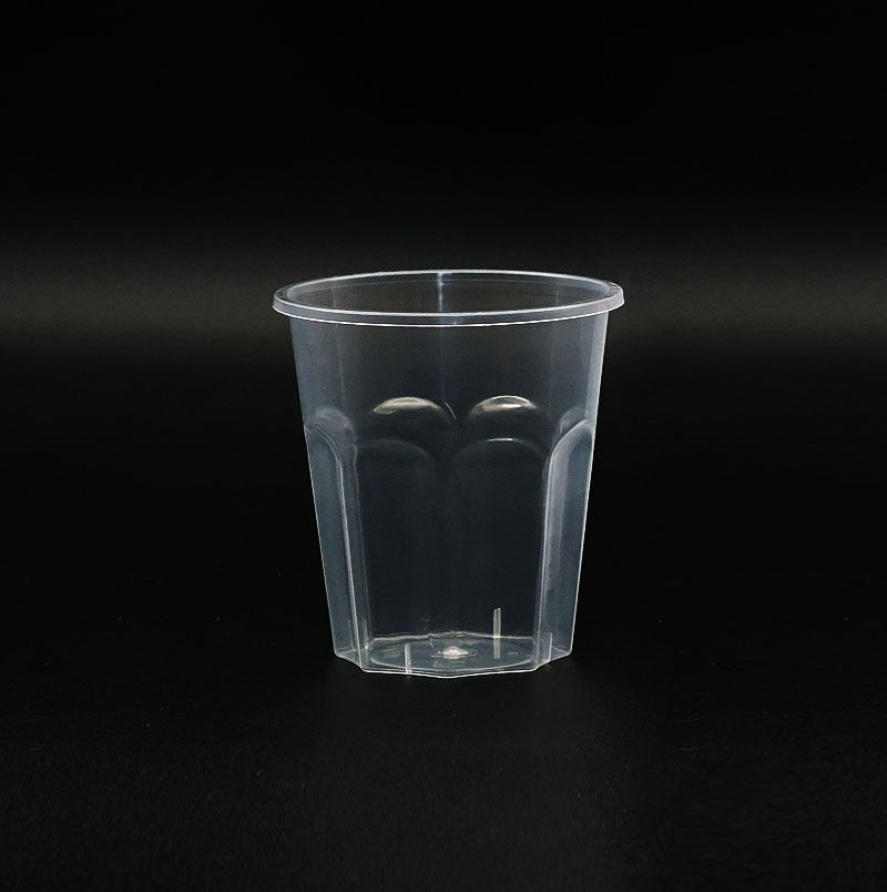 高档一次性航空pp5杯子加厚塑料茶杯咖啡杯透明塑杯