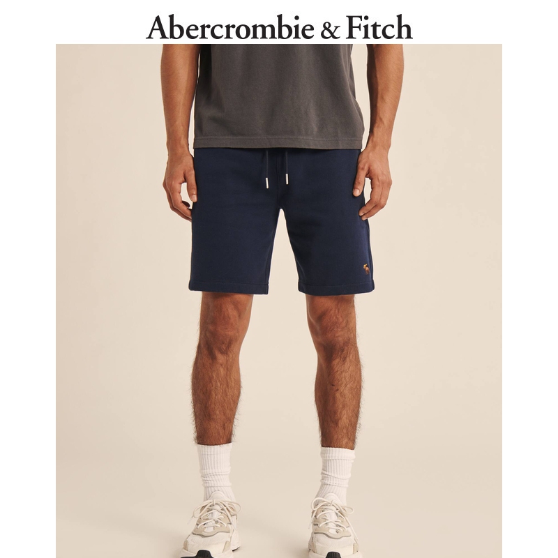 Abercrombie＆Fitch经典款 男装 标识款运动休闲短裤 309215-1 AF