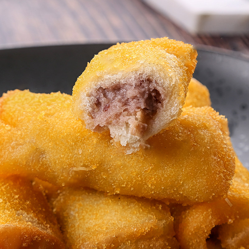 香芋阿诺绿茶芋卷速冻油炸食品小吃店广宴会包点