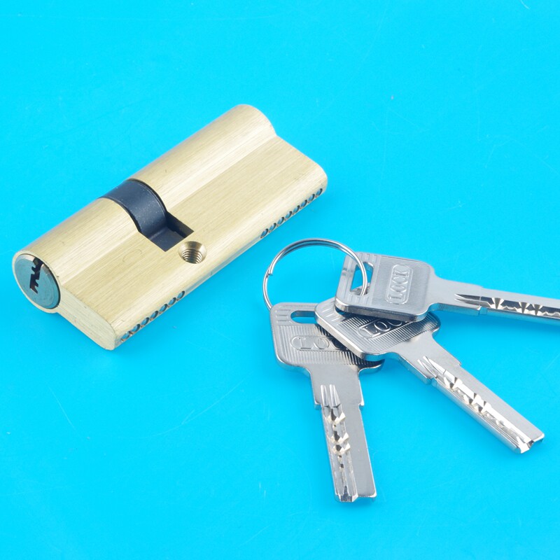 断桥锁芯门锁正心偏开双塑钢门门窗五金配件机械门锁