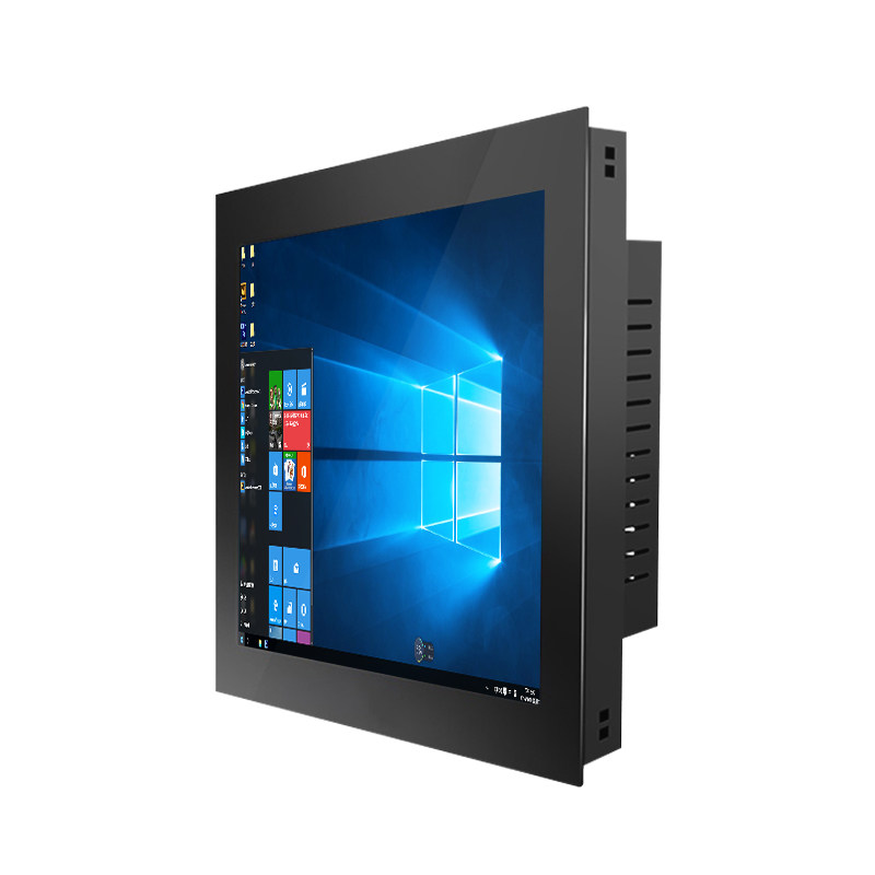 5寸工业平板电脑全封闭显示器嵌入式壁挂plc酷睿i5七代四核j1900