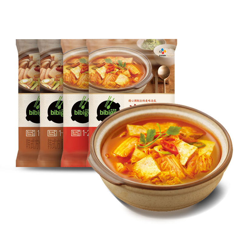必品阁韩式大酱汤方便速食汤4袋