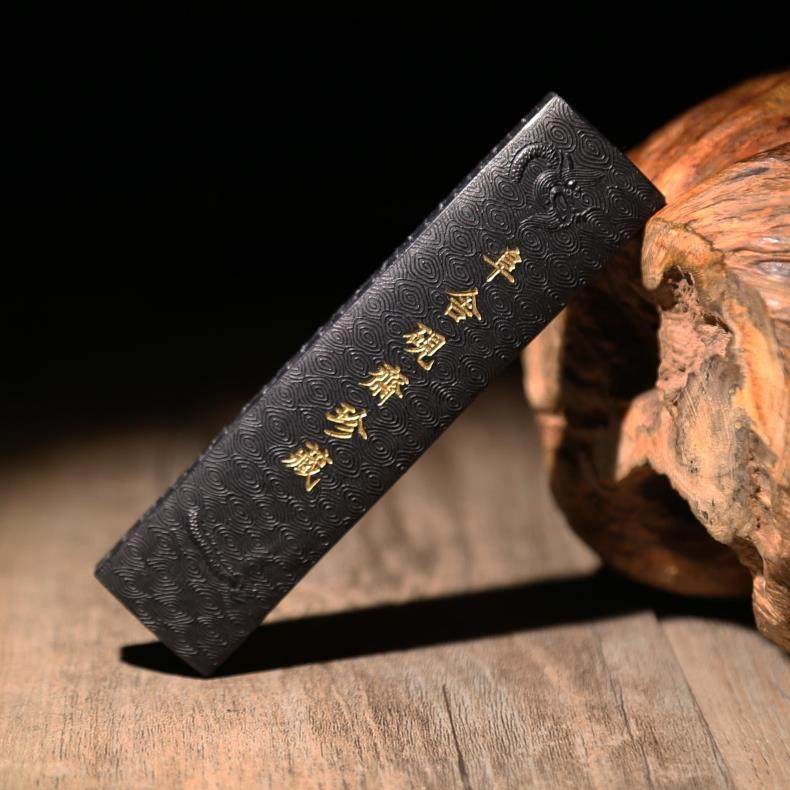徽墨墨条墨块油烟漆烟二两程君房古法墨锭珍藏文房四宝