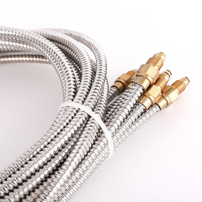 油管不锈钢波纹管m4m6数控机床润滑润滑油数控车床弹簧导油管接头