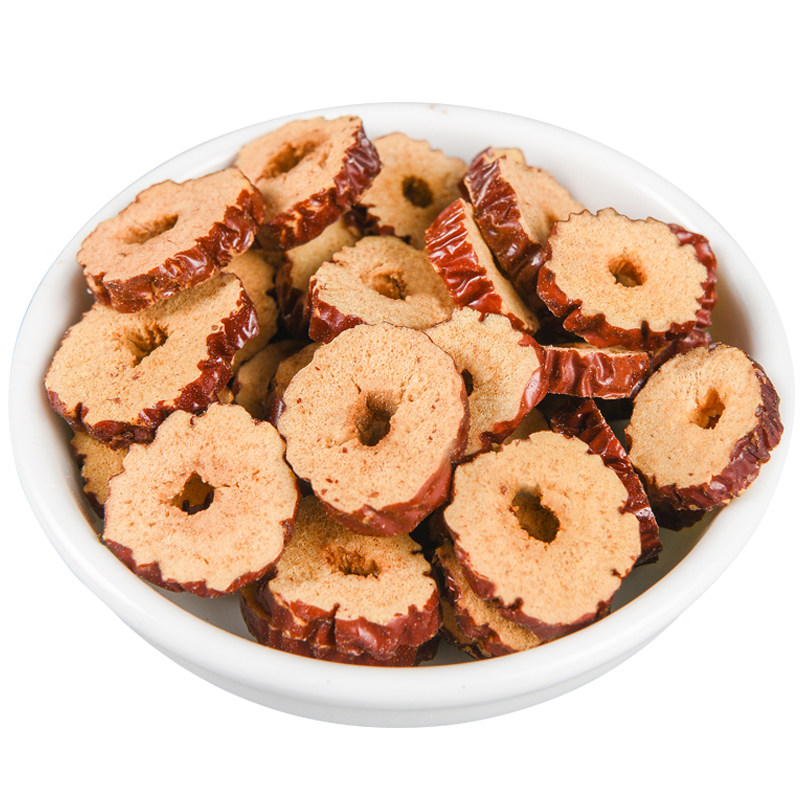 2斤红枣干好枣片无核香酥脆泡茶水新疆干枣片枣圈枣子红枣片包邮