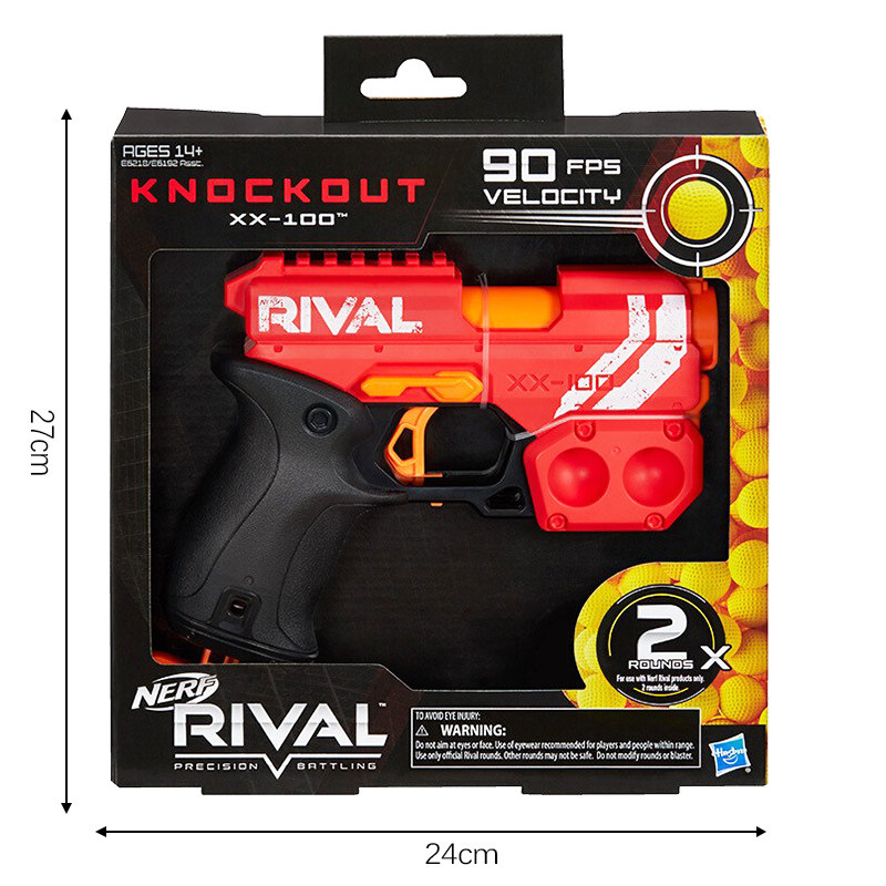 孩之宝nerf热火竞争者系列蛟龙发射器球弹软弹男孩软弹枪