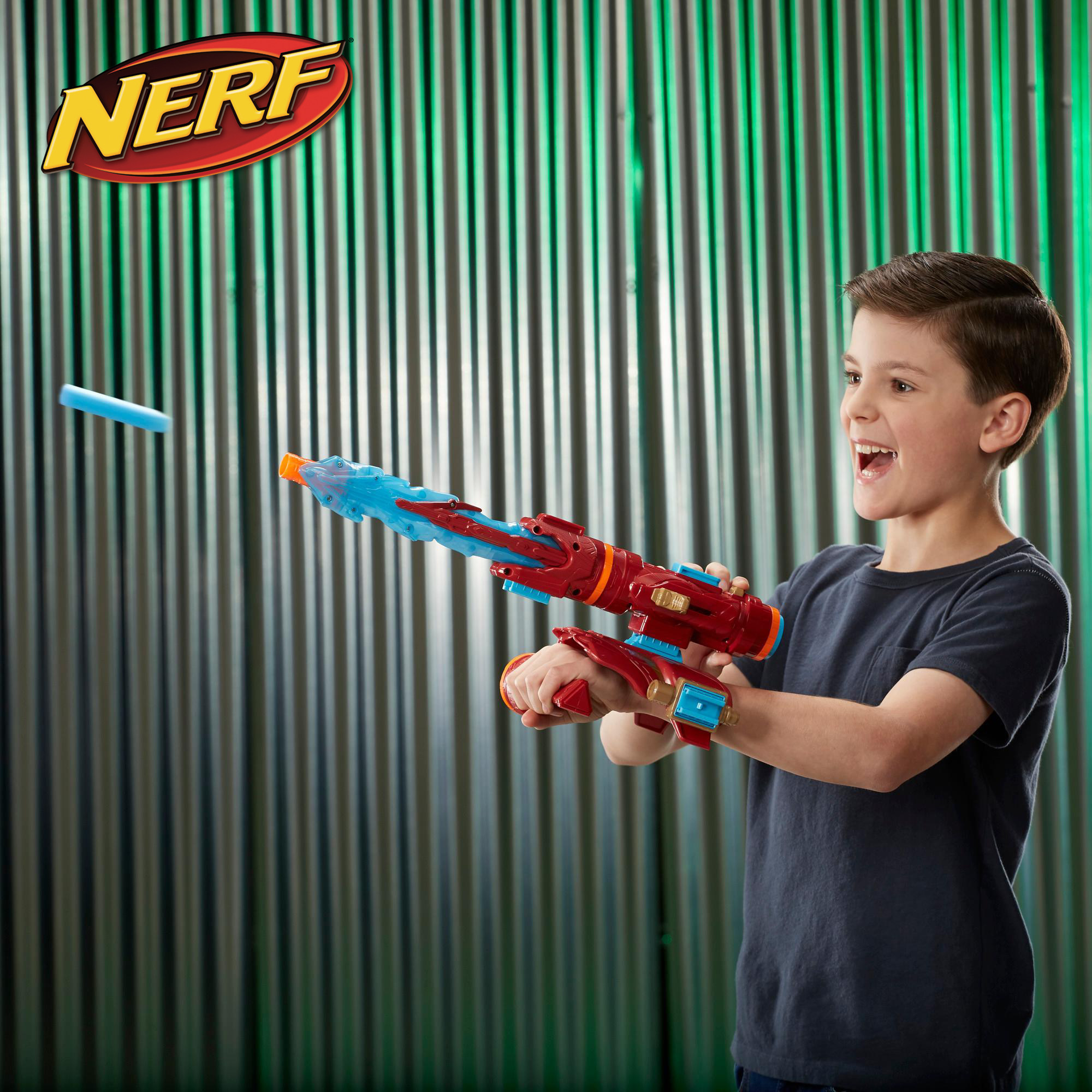 特价孩之宝复仇者联盟钢铁侠蜘蛛侠装备nerf热火软弹软弹枪