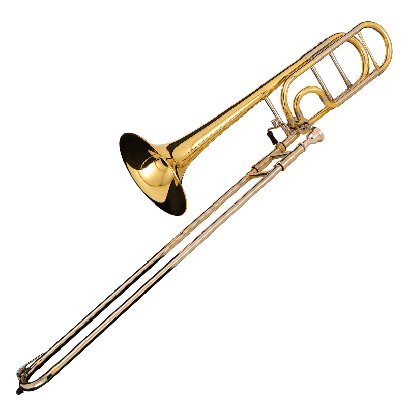 长号正欧铜管管乐器ztb3000bb调漆金高级高级长号