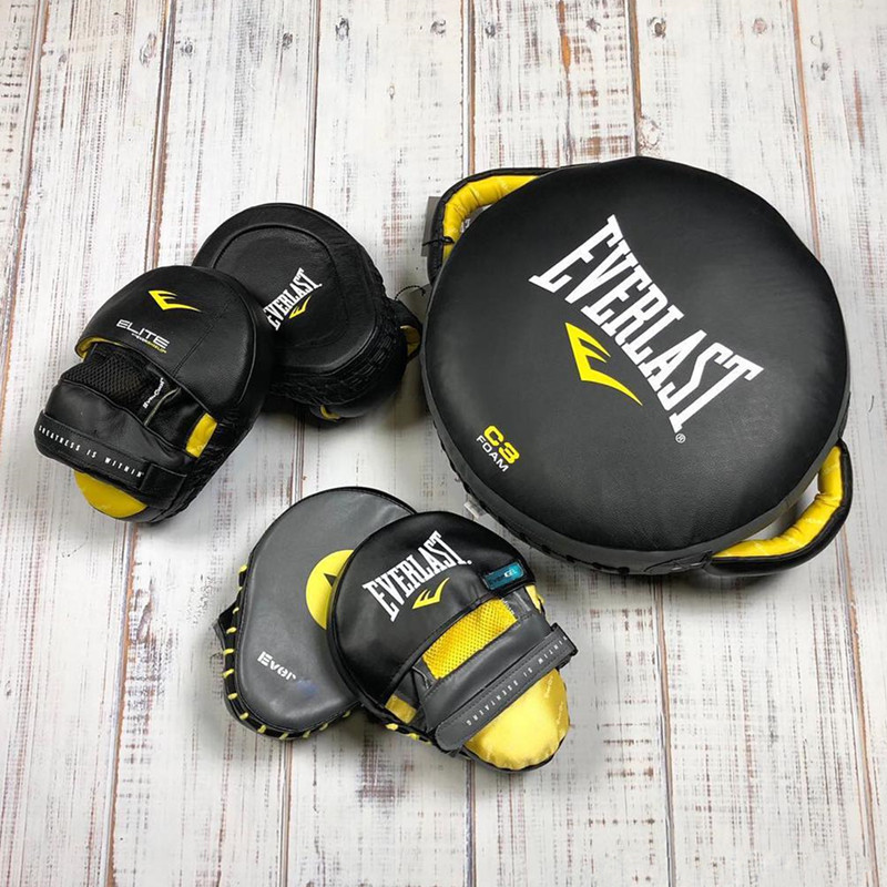 strike真皮超级重拳靶拳击泰拳格斗散打手靶拳靶 everlast pro - 痕风