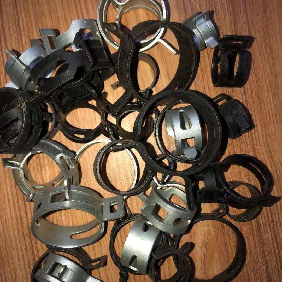 夹环喉箍加厚锁扣铁管管卡箍卡不绣钢管管束其他内饰