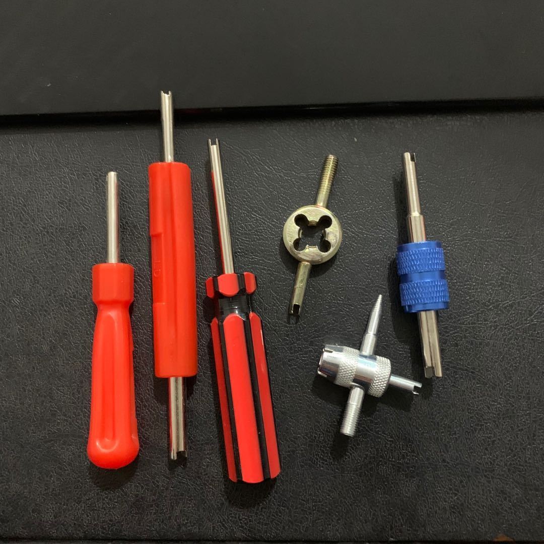 汽门板手通用气门芯扳手钥匙汽车空调轮胎气嘴两用开关工具拆装维
