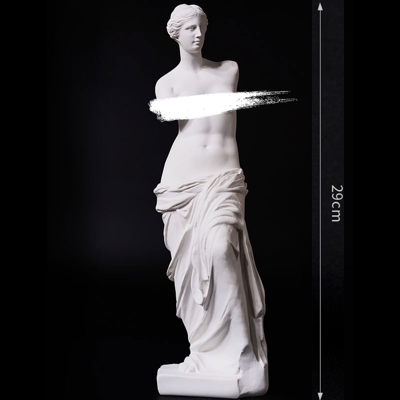 专用石膏维纳斯家庭断臂画室教具美术树脂模型石膏像